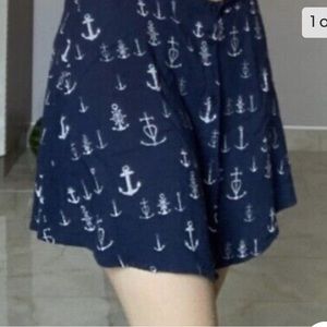 Aeropostale anchor and nautical mini skirt